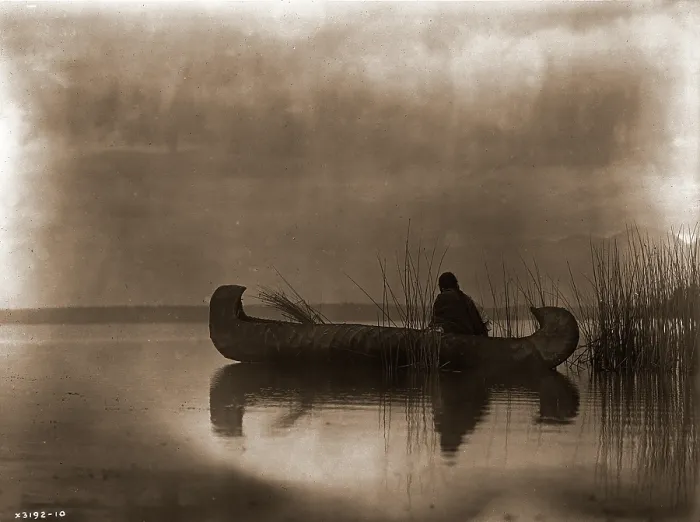 Framed Print : Kutenai Hunter By Curtis Framed Print : Kutenai Hunter By Curtis