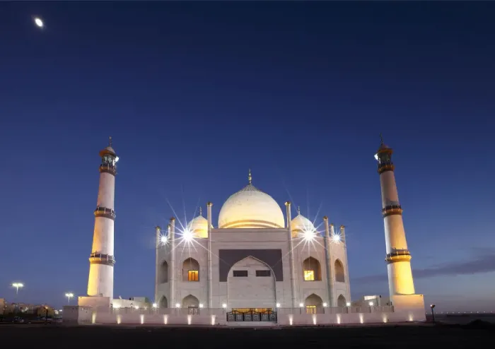 Framed Print : Kuwait - Taj Mahal Framed Print : Kuwait - Taj Mahal