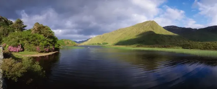 Framed Print : Kylemore Lough, County Galway, Ireland