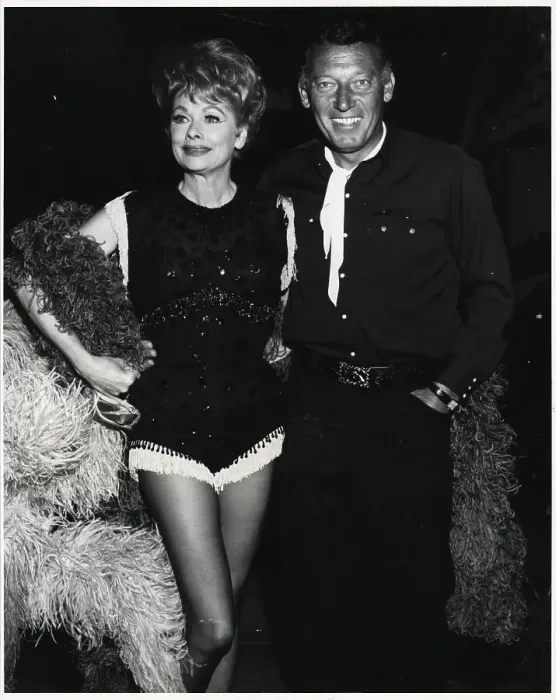 Framed Print : L Ball W / Gary Norton at Western Party