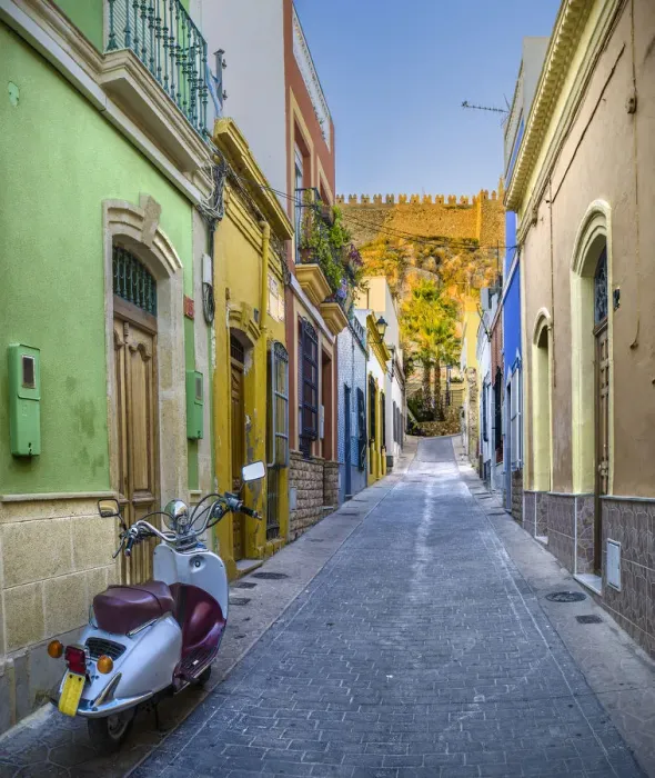 Framed Print : La Almedina in Almeria, Spain