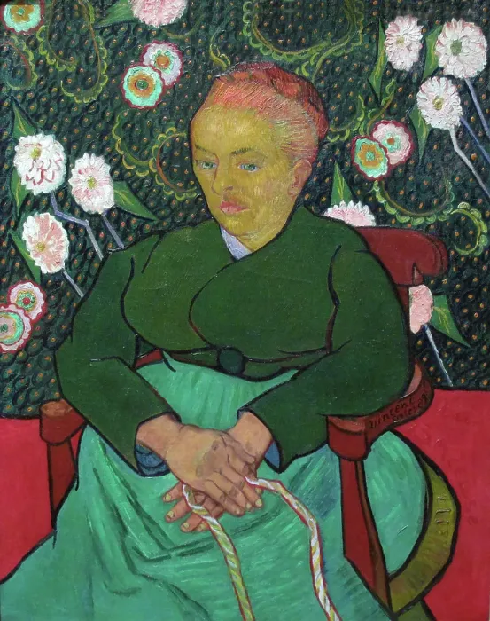 Framed Print : La Berceuse By Vincent Van Gogh At The Met Framed Print : La Berceuse By Vincent Van Gogh At The Met