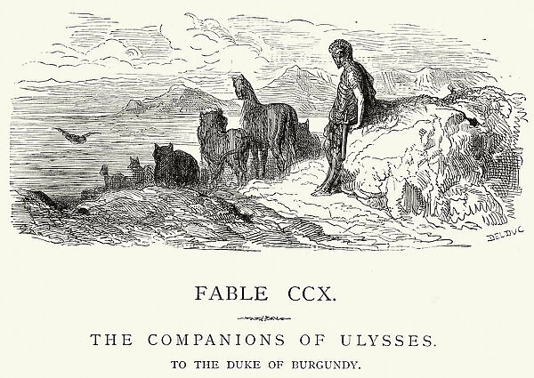 La Fontaines Fables - The Companions of Ulysses