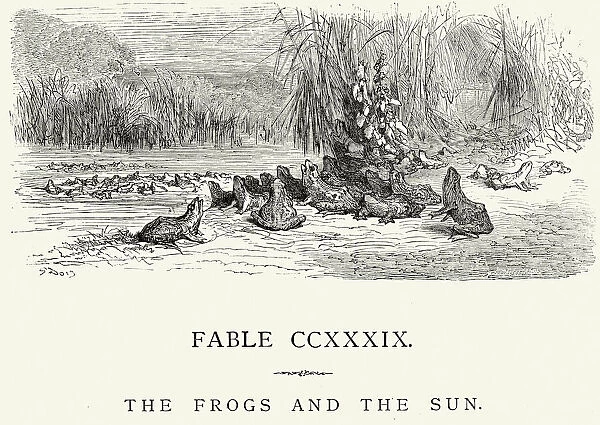 La Fontaines Fables - Frogs and the Sun