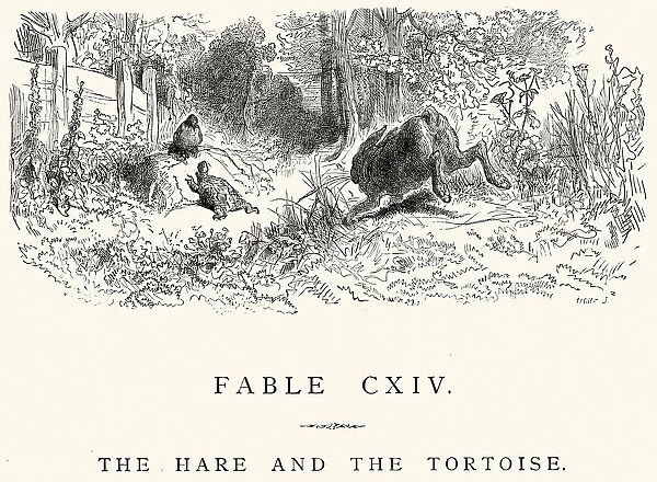 La Fontaines Fables - Hare and the Tortoise