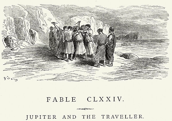 La Fontaines Fables - Jupiter and the Traveller