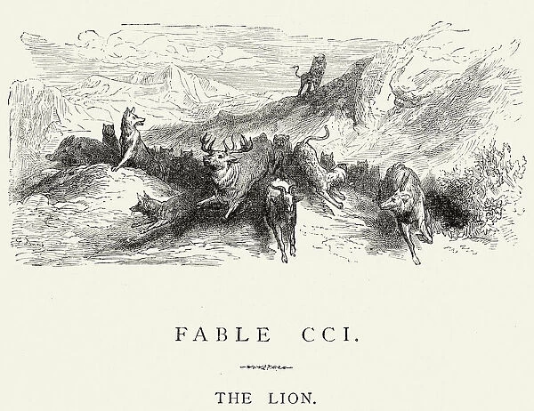 La Fontaines Fables - The Lion