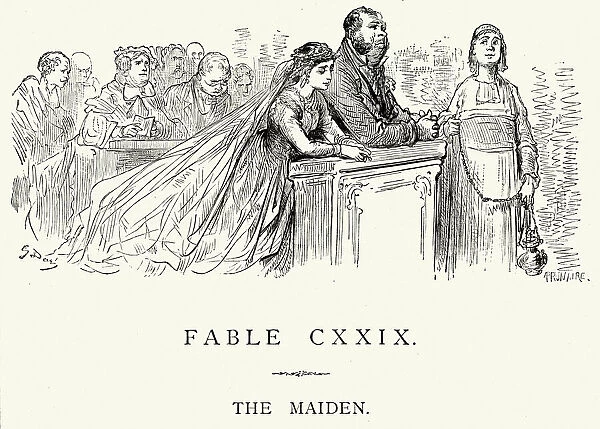 La Fontaines Fables - The Maiden