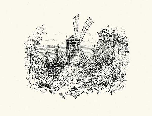 La Fontaines Fables - The Old Windmill