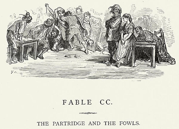 La Fontaines Fables - Partridge and the Fowls