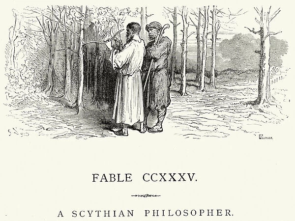 La Fontaines Fables - Scythian Philosopher