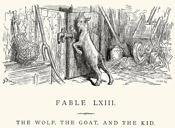 La Fontaines Fables - Wolf the Goat and Kid