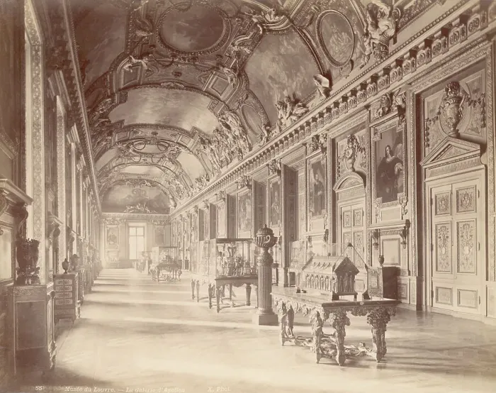 Framed Print : La Galerie D'Apollon in The Louvre Framed Print : La Galerie D'Apollon in The Louvre