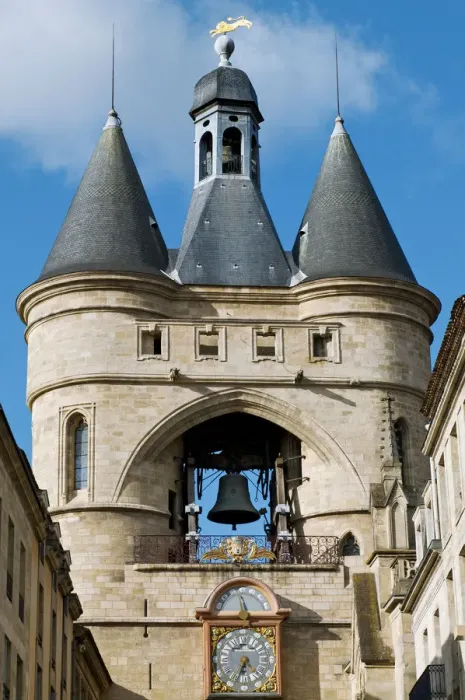 Framed Print : La Grosse Cloche gate, Bordeaux, Gironde, Aquitaine, France