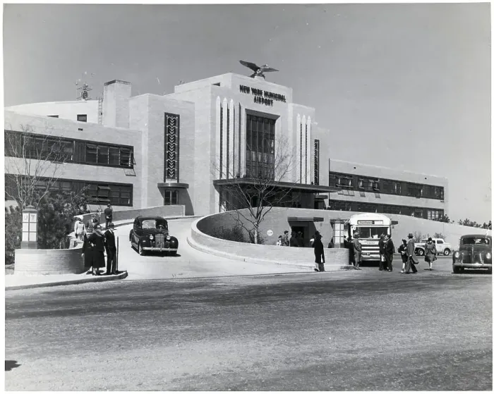 Framed Print : La Guardia Field Terminal Framed Print : La Guardia Field Terminal