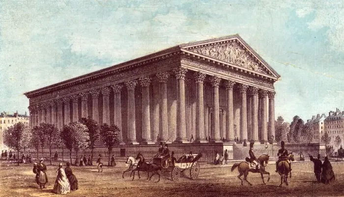 Framed Print : La Madeleine Framed Print : La Madeleine