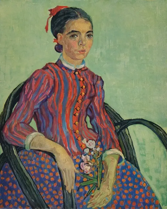 Framed Print : La Mousme. La Mousmé, 1888. The painting is part of the Chester Dale Collection Framed Print : La Mousme. La Mousmé, 1888. The painting is part of the Chester Dale Collection