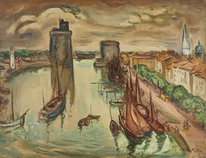 Framed Print : La Rochelle Creator: Friesz Framed Print : La Rochelle Creator: Friesz