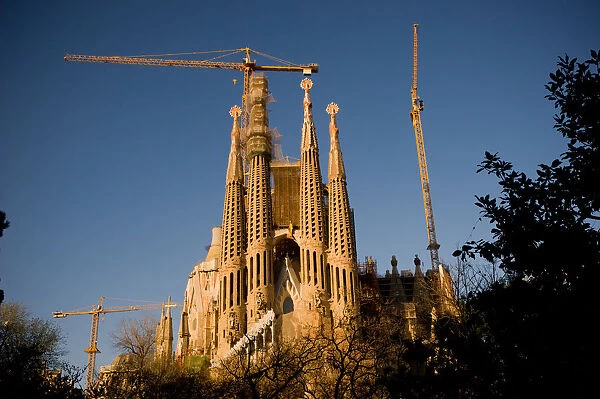 La sagrada Familia in Barcelona, Spain