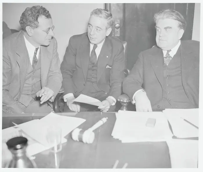 Framed Print : US Labor Leaders in 1937 Framed Print : US Labor Leaders in 1937
