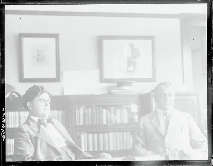 Framed Print : Labor Secretary Davis and John L. Lewis Together Framed Print : Labor Secretary Davis and John L. Lewis Together