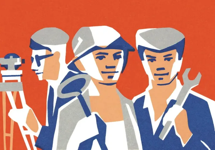 Framed Print : Laborers. http: /  / csaimages.com / images / istockprofile / csa_vector_dsp.jpg