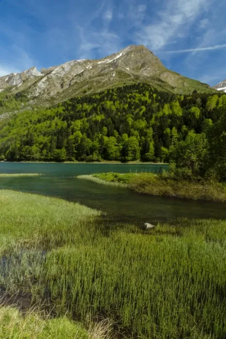 Framed Print : The Lac d Estaing, national park of Pyrenees, Hautes Pyrenees, France Framed Print : The Lac d Estaing, national park of Pyrenees, Hautes Pyrenees, France