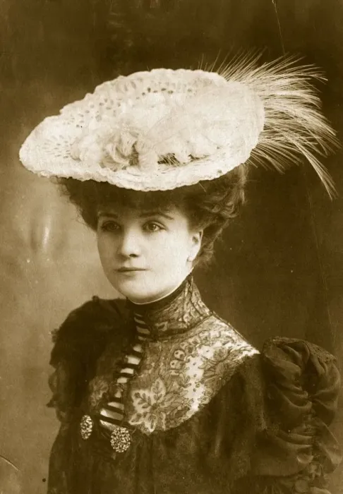 Framed Print : Lacey Hat. circa 1905: An Edwardian white lace hat with feather trimming Framed Print : Lacey Hat. circa 1905: An Edwardian white lace hat with feather trimming