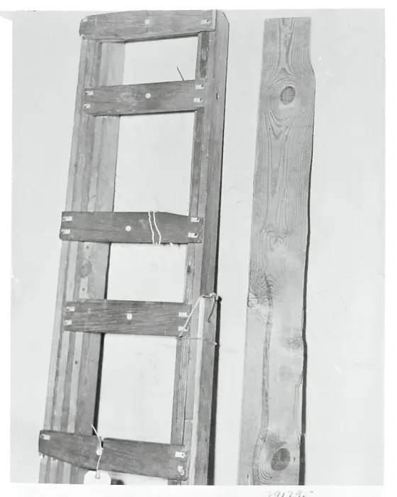 Framed Print : Ladder Ladder Used by Kidnapper Framed Print : Ladder Ladder Used by Kidnapper
