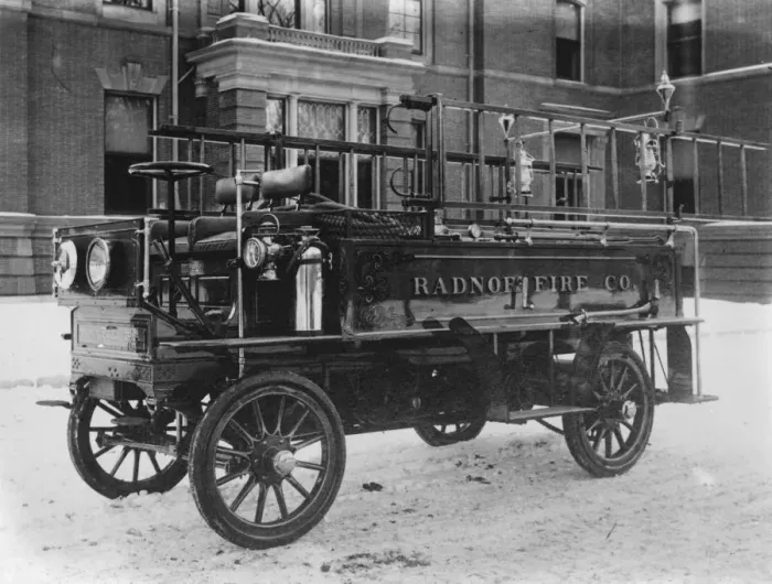 Framed Print : Ladder Truck Framed Print : Ladder Truck