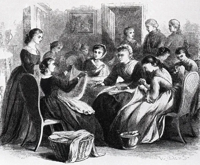 Framed Print : Ladies Of Philadelphia For Army