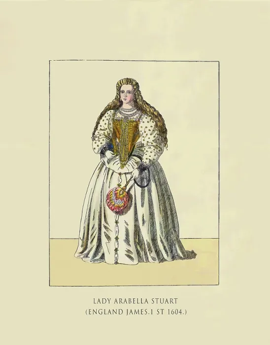 Framed Print : Lady Arabella Stuart 1604 Framed Print : Lady Arabella Stuart 1604