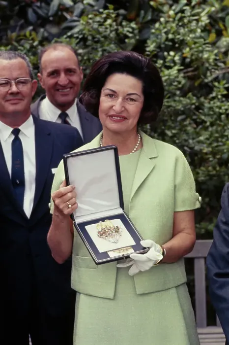 Framed Print : Lady Bird Johnson Framed Print : Lady Bird Johnson