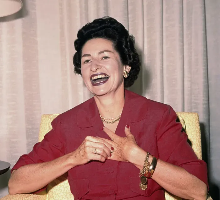 Framed Print : Lady Bird Johnson Laughing Framed Print : Lady Bird Johnson Laughing