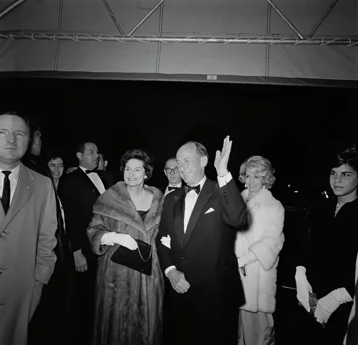 Framed Print : Lady Bird Johnson's Night Out Framed Print : Lady Bird Johnson's Night Out