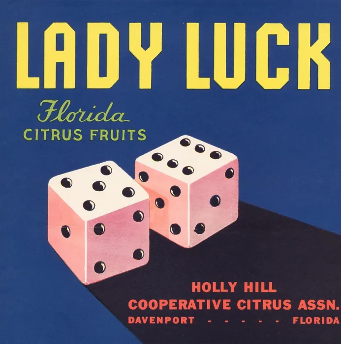 Framed Print : Lady Luck Brand Framed Print : Lady Luck Brand