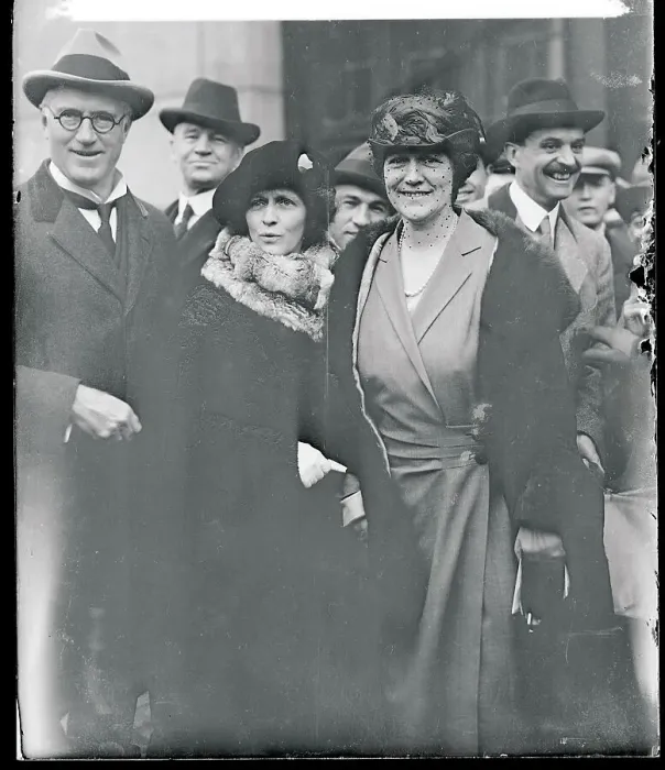 Framed Print : Lady Nancy Astor Posing with Her Sister Framed Print : Lady Nancy Astor Posing with Her Sister
