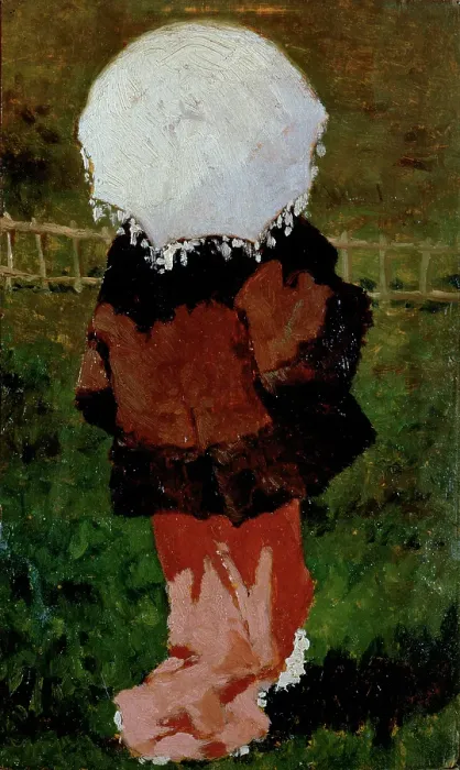 Framed Print : Lady with the Parasol (Signora con l'ombrellino), by Vito D'Ancona, 1863, 19th Century, oil on canvas, 28 x 17, 5 cm Framed Print : Lady with the Parasol (Signora con l'ombrellino), by Vito D'Ancona, 1863, 19th Century, oil on canvas, 28 x 17, 5 cm