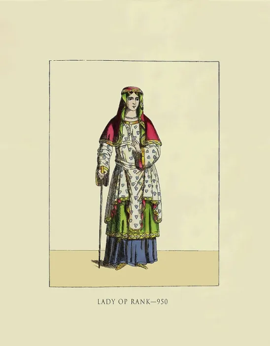 Framed Print : Lady of Rank 950