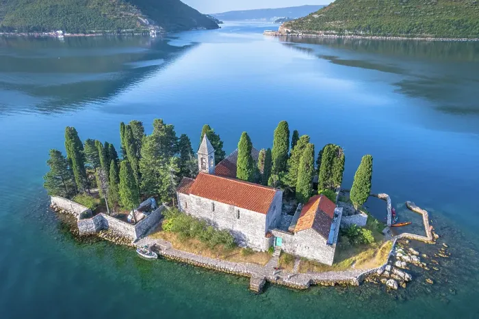 Framed Print : Our Lady of the Rocks Island, Perast, Bay of Kotor, Montenegro Framed Print : Our Lady of the Rocks Island, Perast, Bay of Kotor, Montenegro