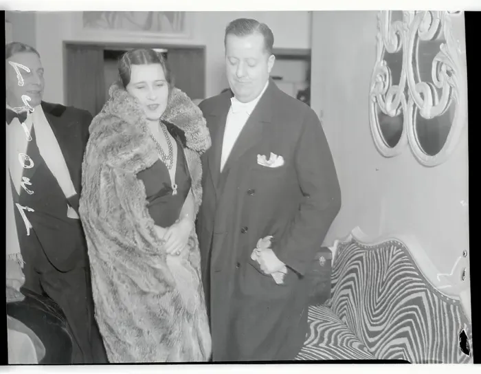 Framed Print : Lady Thelma Furness and Mr. David Cowles Framed Print : Lady Thelma Furness and Mr. David Cowles