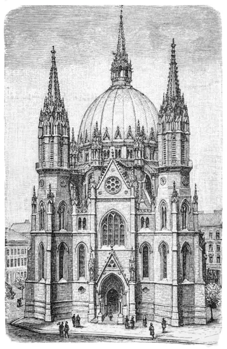 Framed Print : Our Lady of Victory church in Vienna Framed Print : Our Lady of Victory church in Vienna