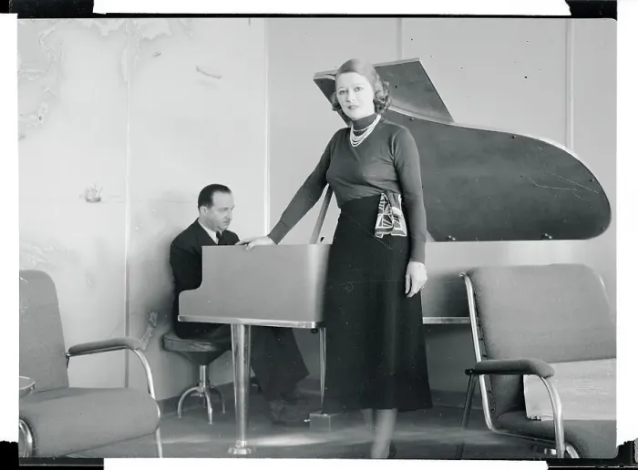 Framed Print : Lady Wilkins Singing By Piano Framed Print : Lady Wilkins Singing By Piano