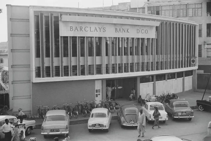 Framed Print : Lagos Barclays Framed Print : Lagos Barclays