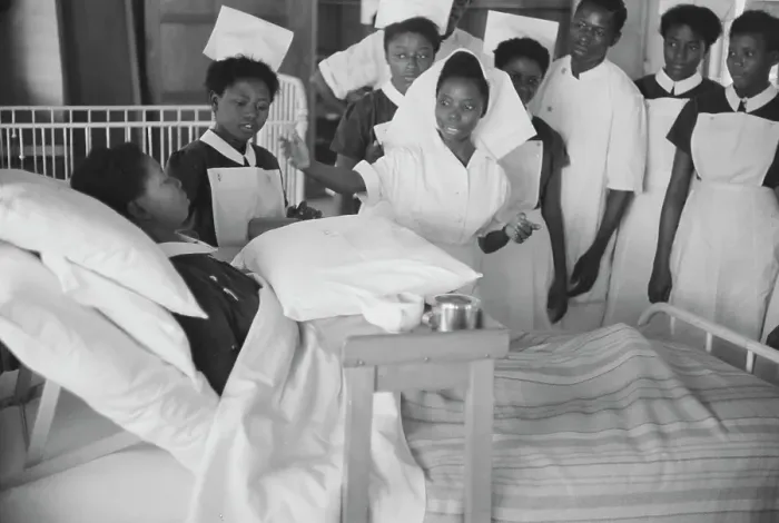 Framed Print : Lagos Nurses Framed Print : Lagos Nurses