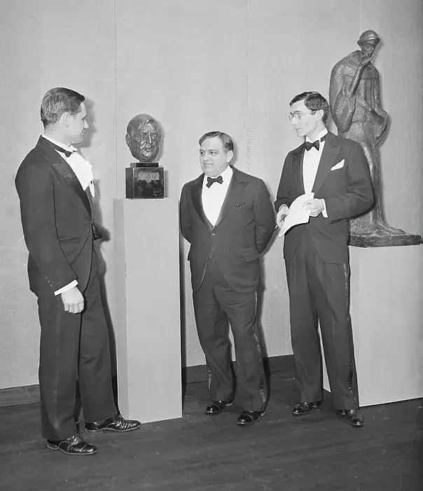Framed Print : Laguardia, Rockefeller, And Barr Framed Print : Laguardia, Rockefeller, And Barr