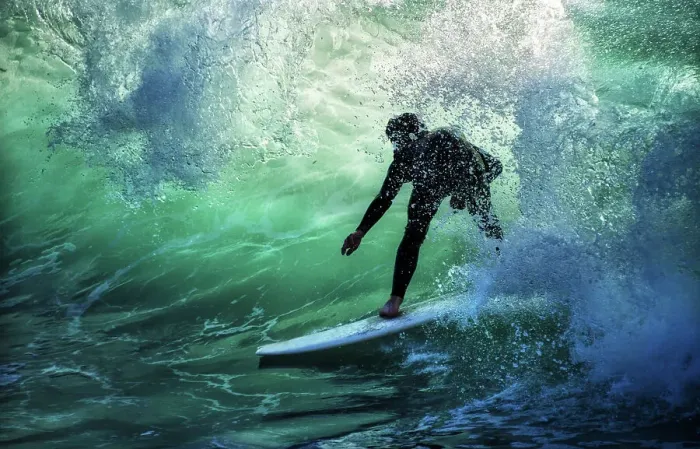 Framed Print : Laguna Beach Surfer Framed Print : Laguna Beach Surfer
