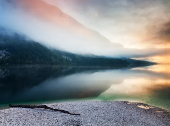 Framed Print : Lake Bohinj
