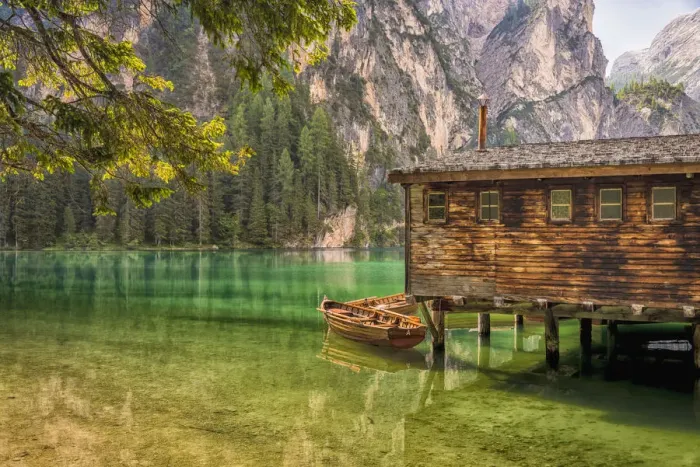 Framed Print : Lake Braies
