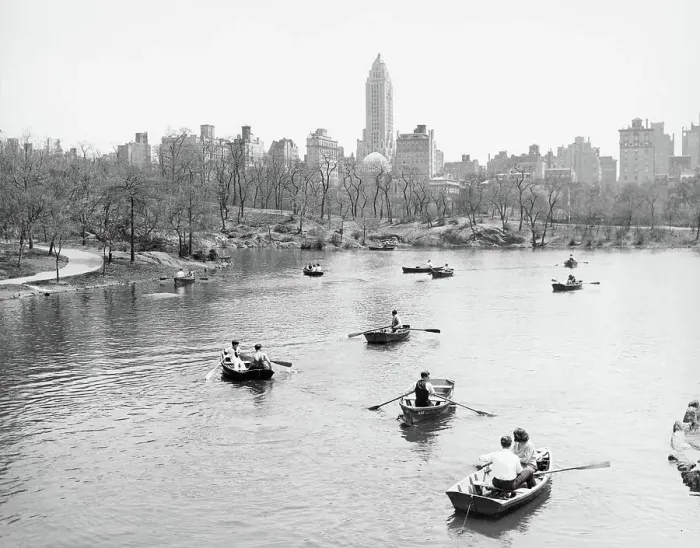 Framed Print : Lake in Central Park Framed Print : Lake in Central Park